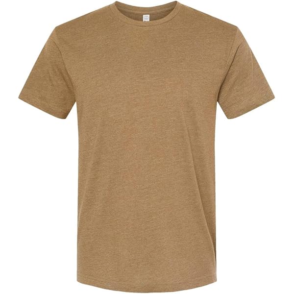 LAT Mens Fine Jersey Short Sleeve Tee (6901), Vintage Coyote Brown